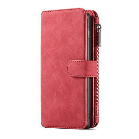 Funda de Cuero Cartera con Soporte Carcasa T02 para Samsung Galaxy S10 5G Rojo