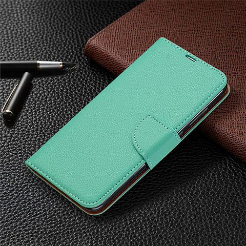 Funda de Cuero Cartera con Soporte Carcasa T02 para Xiaomi Redmi 10X 4G Verde