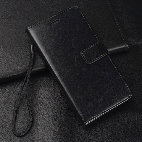 Funda de Cuero Cartera con Soporte Carcasa T03 para Oppo RX17 Pro Negro