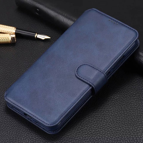 Funda de Cuero Cartera con Soporte Carcasa T03 para Xiaomi Mi 9T Pro Azul