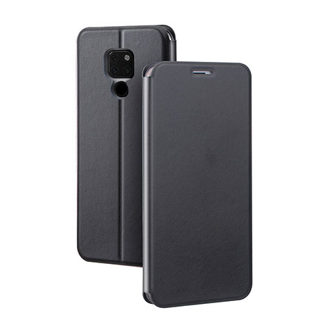 Funda de Cuero Cartera con Soporte Carcasa T04 para Huawei Mate 20 X 5G Negro