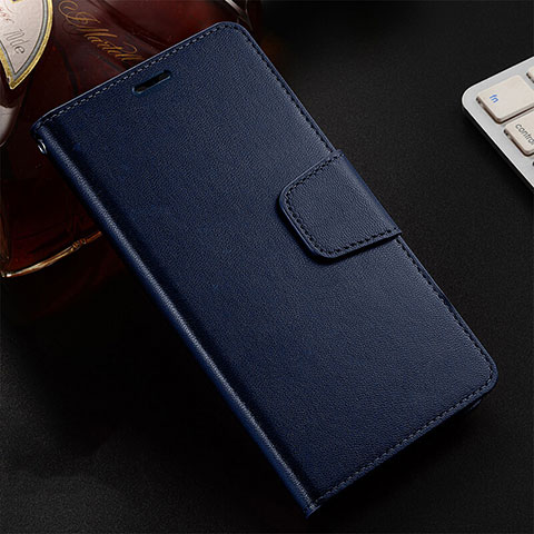 Funda de Cuero Cartera con Soporte Carcasa T04 para Oppo RX17 Pro Azul