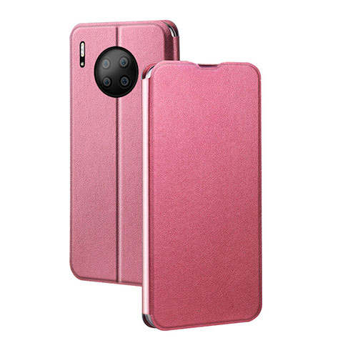 Funda de Cuero Cartera con Soporte Carcasa T05 para Huawei Mate 30 Rosa