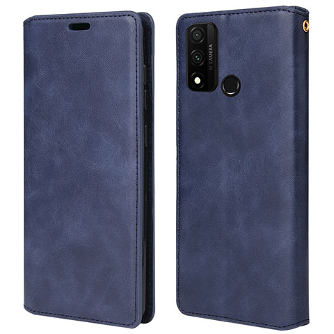 Funda de Cuero Cartera con Soporte Carcasa T05 para Huawei Nova Lite 3 Plus Azul