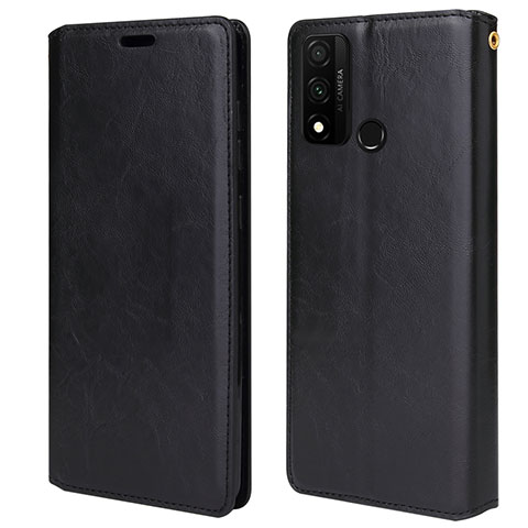 Funda de Cuero Cartera con Soporte Carcasa T05 para Huawei Nova Lite 3 Plus Negro