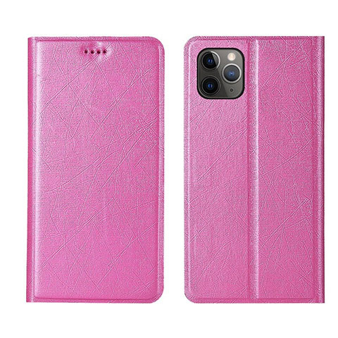 Funda de Cuero Cartera con Soporte Carcasa T06 para Apple iPhone 11 Pro Rosa