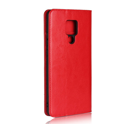 Funda de Cuero Cartera con Soporte Carcasa T06 para Huawei Mate 20 X 5G Rojo