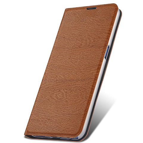 Funda de Cuero Cartera con Soporte Carcasa T06 para Oppo RX17 Pro Marron