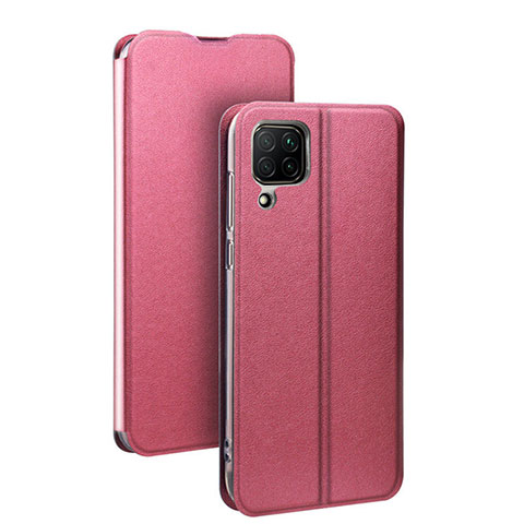 Funda de Cuero Cartera con Soporte Carcasa T07 para Huawei Nova 6 SE Rosa