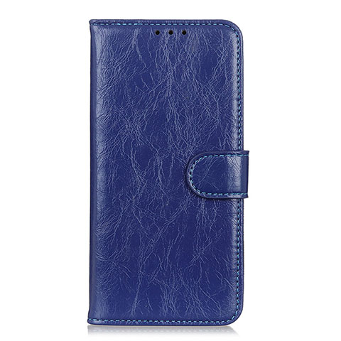 Funda de Cuero Cartera con Soporte Carcasa T08 para Realme X50 Pro 5G Azul