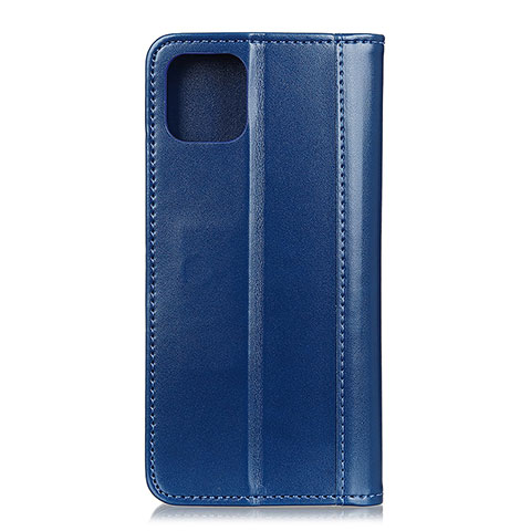 Funda de Cuero Cartera con Soporte Carcasa T08 para Xiaomi Mi 11 5G Azul