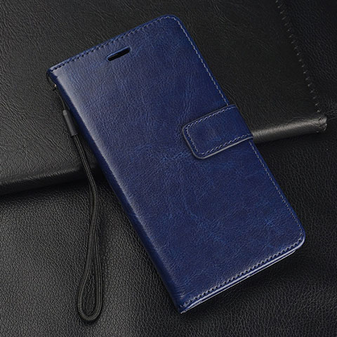 Funda de Cuero Cartera con Soporte Carcasa T11 para Huawei Honor V20 Azul