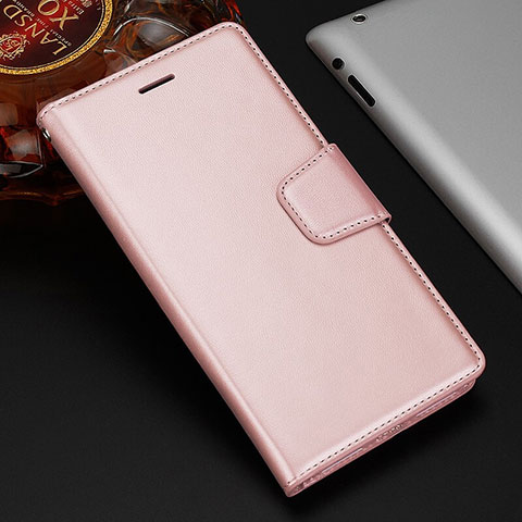 Funda de Cuero Cartera con Soporte Carcasa T11 para Huawei Mate 20 X 5G Oro Rosa