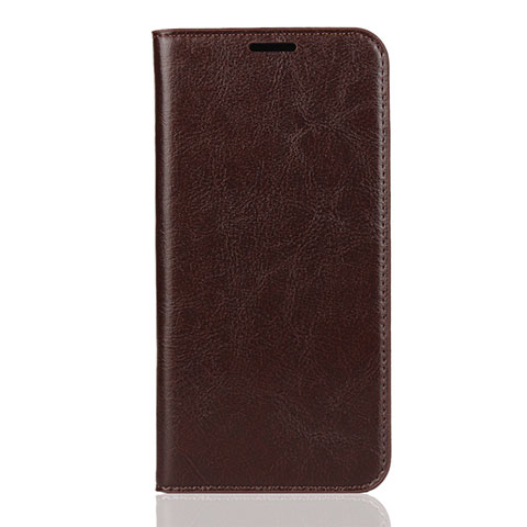 Funda de Cuero Cartera con Soporte Carcasa T11 para Xiaomi Mi 9T Pro Marron