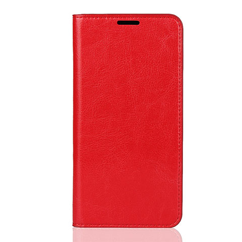 Funda de Cuero Cartera con Soporte Carcasa T11 para Xiaomi Redmi K20 Rojo