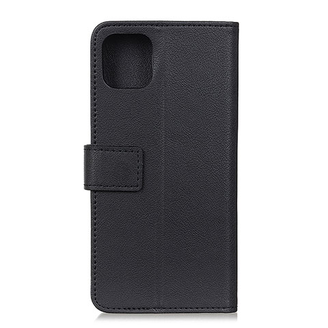 Funda de Cuero Cartera con Soporte Carcasa T12 para Xiaomi Mi 11 Lite 4G Negro