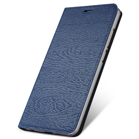 Funda de Cuero Cartera con Soporte Carcasa T14 para Huawei Honor 10i Azul