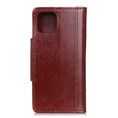 Funda de Cuero Cartera con Soporte Carcasa T14 para Xiaomi Mi 11 5G Marron