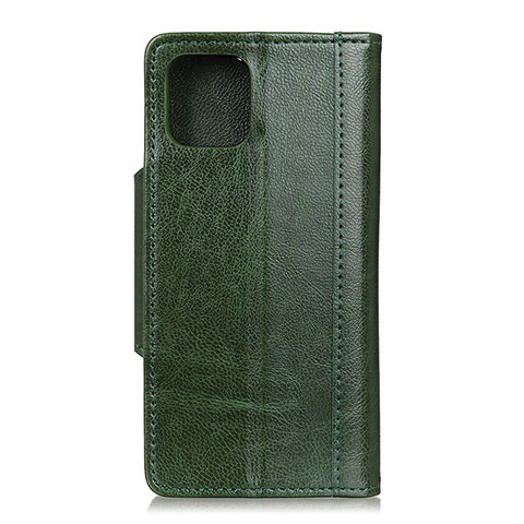 Funda de Cuero Cartera con Soporte Carcasa T14 para Xiaomi Mi 11 5G Verde