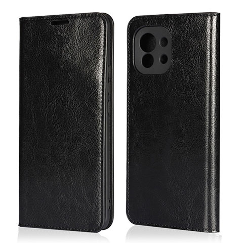 Funda de Cuero Cartera con Soporte Carcasa T21 para Xiaomi Mi 11 5G Negro