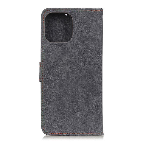 Funda de Cuero Cartera con Soporte Carcasa T23 para Xiaomi Mi 11 Lite 4G Negro