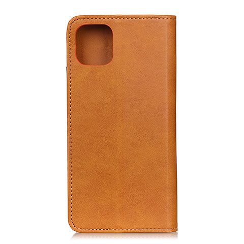 Funda de Cuero Cartera con Soporte Carcasa T24 para Xiaomi Mi 11 Lite 5G NE Marron Claro