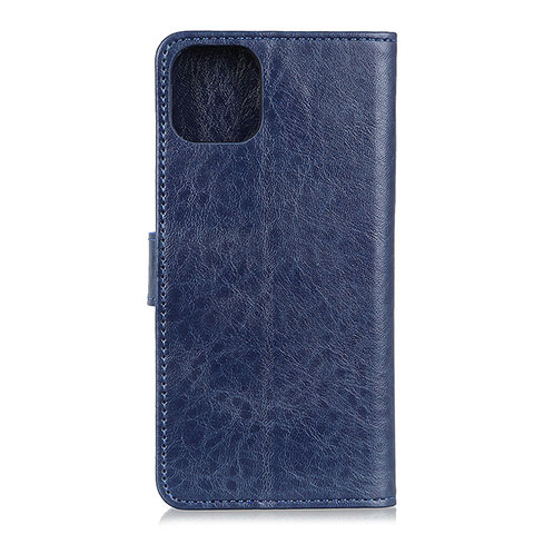 Funda de Cuero Cartera con Soporte Carcasa T26 para Xiaomi Mi 11 5G Azul