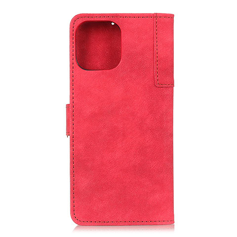 Funda de Cuero Cartera con Soporte Carcasa T29 para Xiaomi Mi 11 Lite 4G Rojo