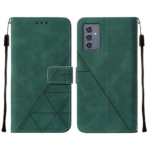 Funda de Cuero Cartera con Soporte Carcasa Y01B para Samsung Galaxy F54 5G Verde