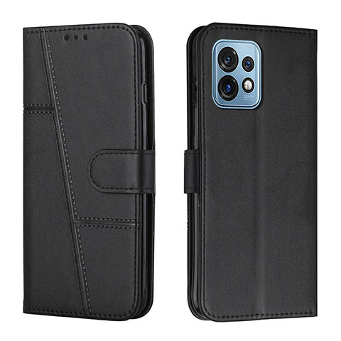 Funda de Cuero Cartera con Soporte Carcasa Y01X para Motorola Moto Edge 40 Pro 5G Negro