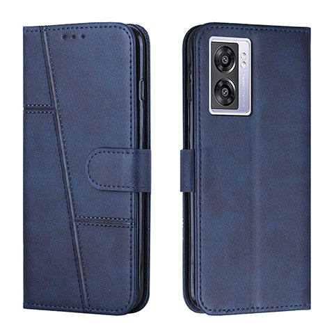 Funda de Cuero Cartera con Soporte Carcasa Y01X para OnePlus Nord N300 5G Azul