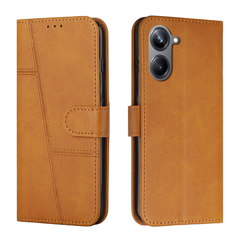 Funda de Cuero Cartera con Soporte Carcasa Y01X para Realme 10 4G Marron Claro