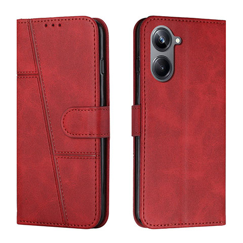 Funda de Cuero Cartera con Soporte Carcasa Y01X para Realme 10 4G Rojo