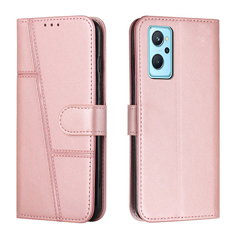 Funda de Cuero Cartera con Soporte Carcasa Y01X para Realme 10 5G Oro Rosa