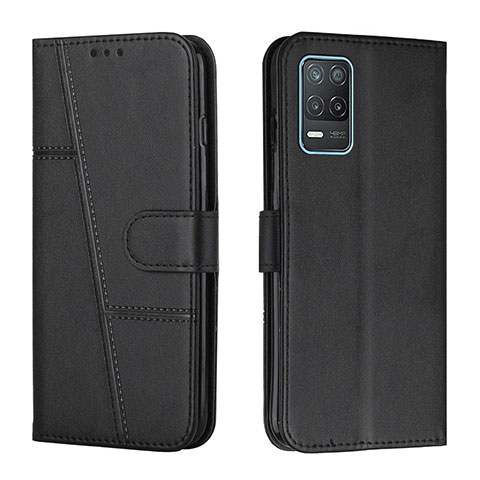 Funda de Cuero Cartera con Soporte Carcasa Y01X para Realme Narzo 30 5G Negro