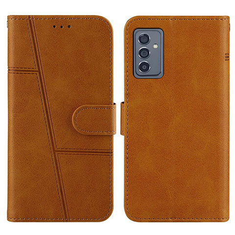 Funda de Cuero Cartera con Soporte Carcasa Y01X para Samsung Galaxy A05s Marron Claro