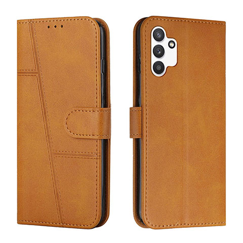 Funda de Cuero Cartera con Soporte Carcasa Y01X para Samsung Galaxy A13 4G Marron Claro