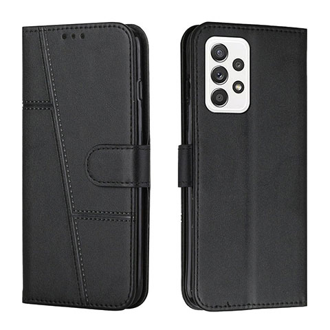 Funda de Cuero Cartera con Soporte Carcasa Y01X para Samsung Galaxy A23 4G Negro