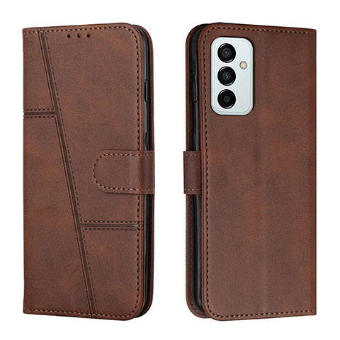 Funda de Cuero Cartera con Soporte Carcasa Y01X para Samsung Galaxy F23 5G Marron