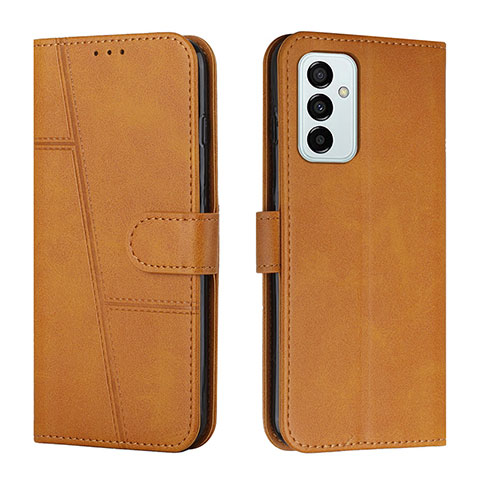 Funda de Cuero Cartera con Soporte Carcasa Y01X para Samsung Galaxy F23 5G Marron Claro