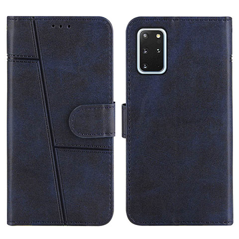 Funda de Cuero Cartera con Soporte Carcasa Y01X para Samsung Galaxy S20 Plus 5G Azul