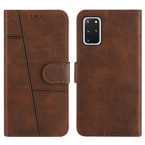 Funda de Cuero Cartera con Soporte Carcasa Y01X para Samsung Galaxy S20 Plus Marron