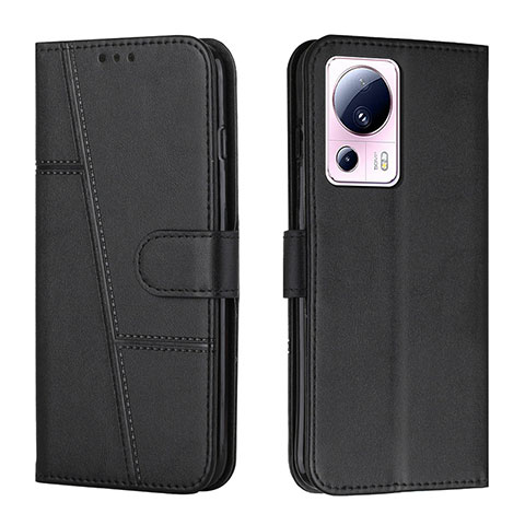 Funda de Cuero Cartera con Soporte Carcasa Y01X para Xiaomi Mi 12 Lite NE 5G Negro