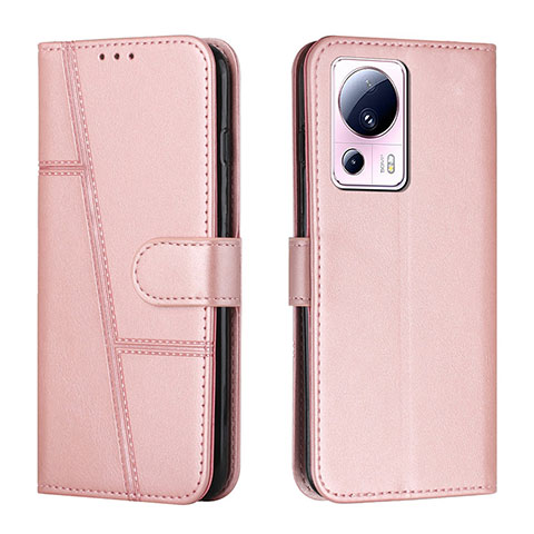 Funda de Cuero Cartera con Soporte Carcasa Y01X para Xiaomi Mi 12 Lite NE 5G Oro Rosa