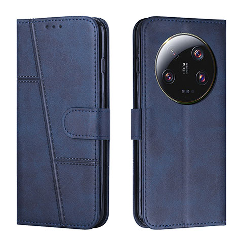 Funda de Cuero Cartera con Soporte Carcasa Y01X para Xiaomi Mi 13 Ultra 5G Azul