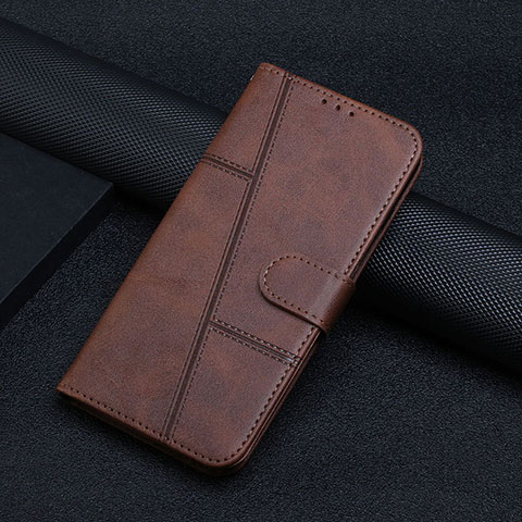 Funda de Cuero Cartera con Soporte Carcasa Y01X para Xiaomi Poco C55 Marron