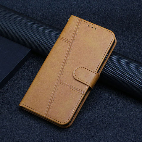 Funda de Cuero Cartera con Soporte Carcasa Y01X para Xiaomi Poco F5 Pro 5G Marron Claro