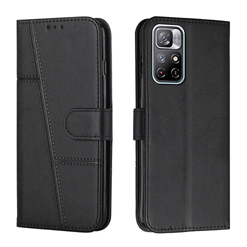 Funda de Cuero Cartera con Soporte Carcasa Y01X para Xiaomi Poco M4 Pro 5G Negro