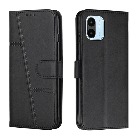 Funda de Cuero Cartera con Soporte Carcasa Y01X para Xiaomi Redmi A2 Negro