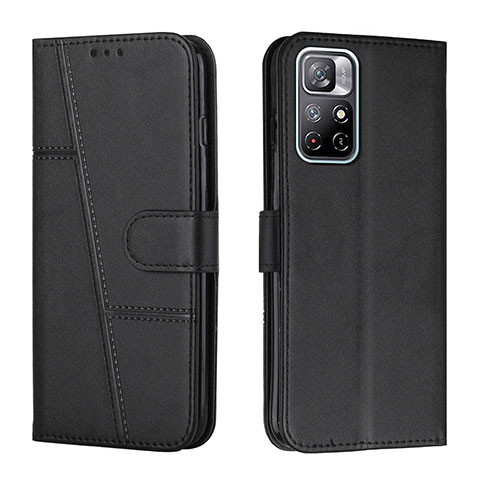 Funda de Cuero Cartera con Soporte Carcasa Y01X para Xiaomi Redmi Note 11S 5G Negro